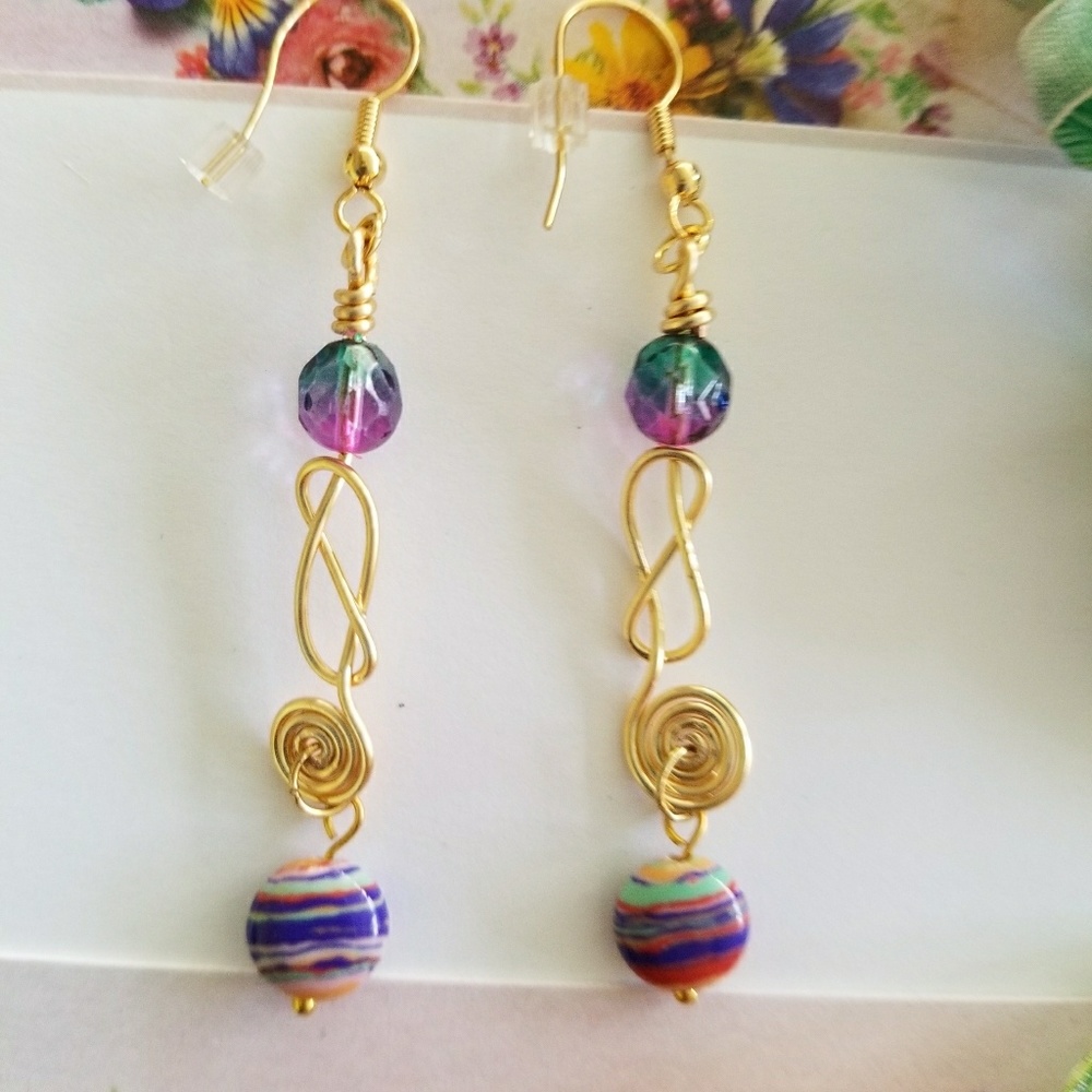 Celtic Design Earrings!